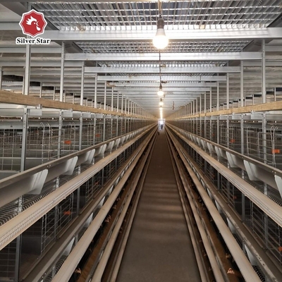 Efficient Poultry Farming: Hot Galvanized High-Density Egg Layer Chicken Cage