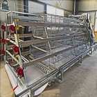 A Type Poultry Broiler Chicken Cage Full Automatic House Farming Equipment