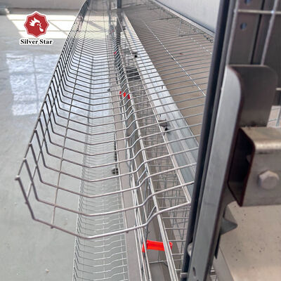 Battery Chicken Cage Multi Tier Layer Cage with Automatic Manure Removal and Egg Collection Systems for Poultry Farm Management