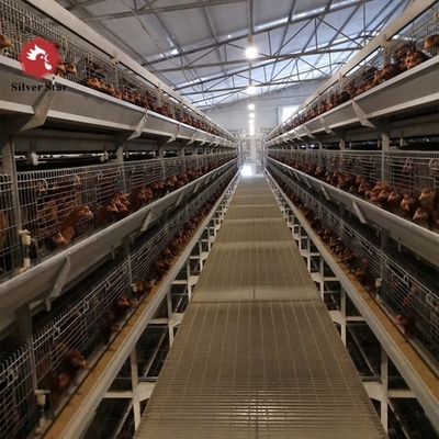 Poultry Farming Automatic Layer Egg Chicken Cage With Automatic Feeder And Drinker System