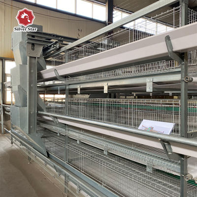 Battery Chicken Cage Multi Tier Layer Cage with Automatic Manure Removal and Egg Collection Systems for Poultry Farm Management